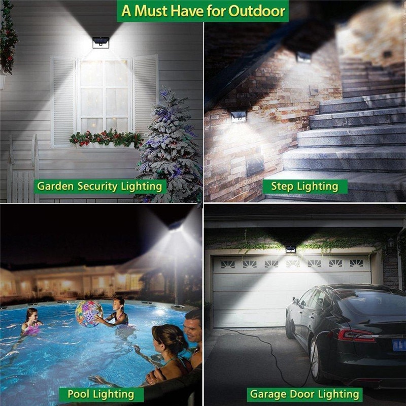 Solar Lights Outdoor LED Lamp