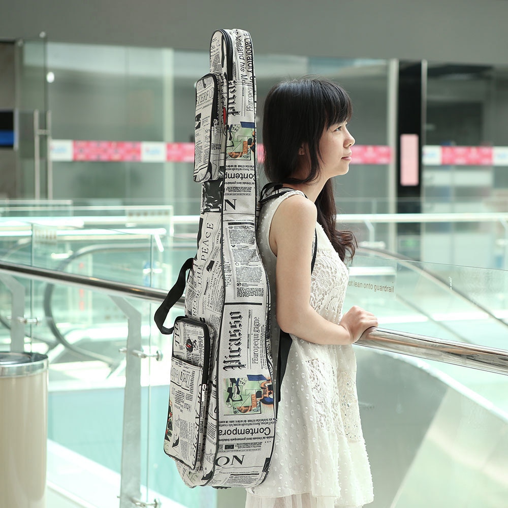 Guitar Case Newsprint Gig Bag