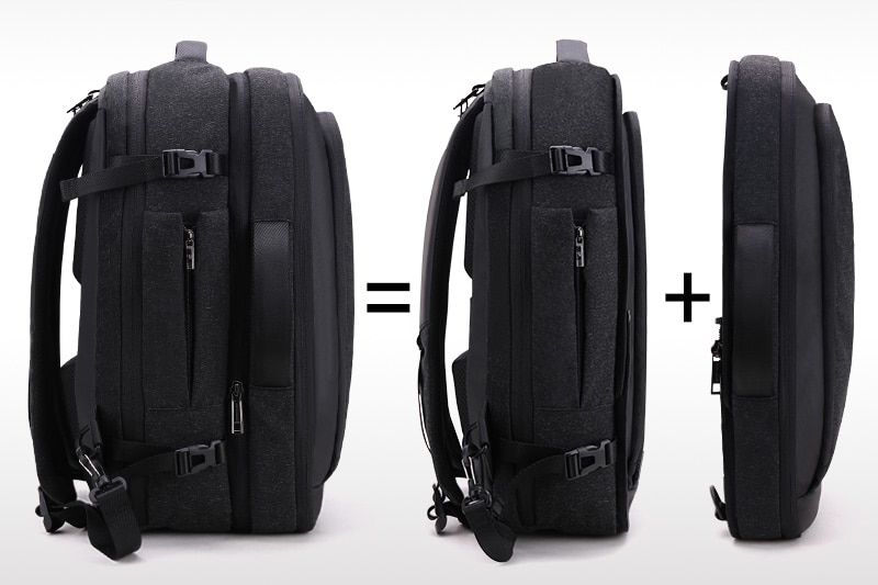 Laptop Backpack Removable Business Bag