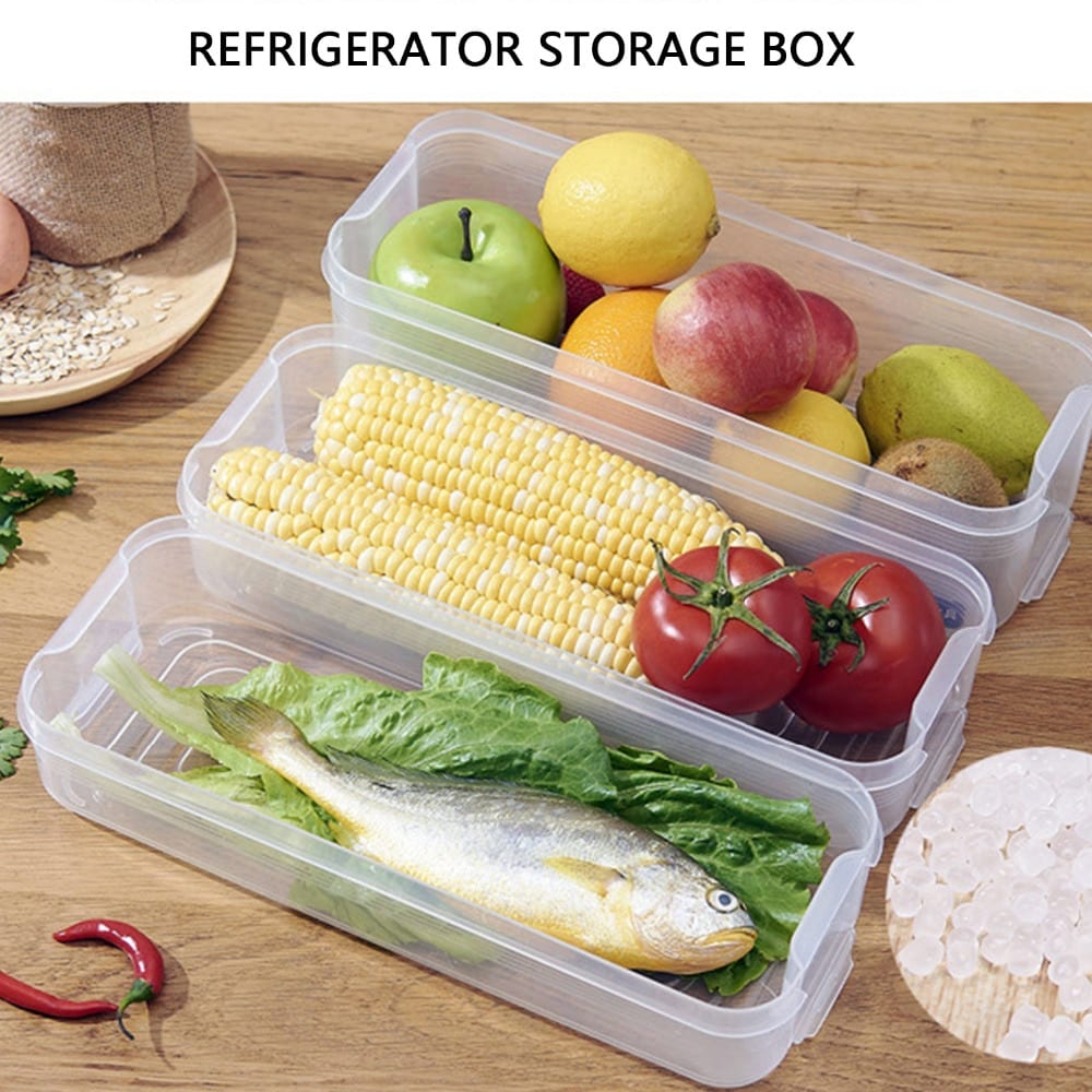 Plastic Tubs Food Container Organizer