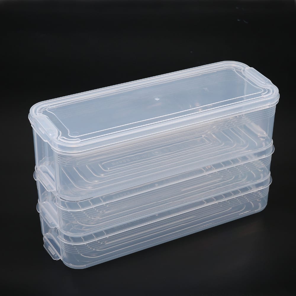Plastic Tubs Food Container Organizer