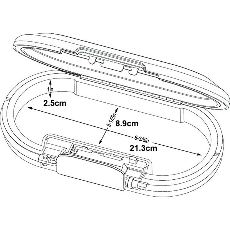 Small Safe Portable Strongbox