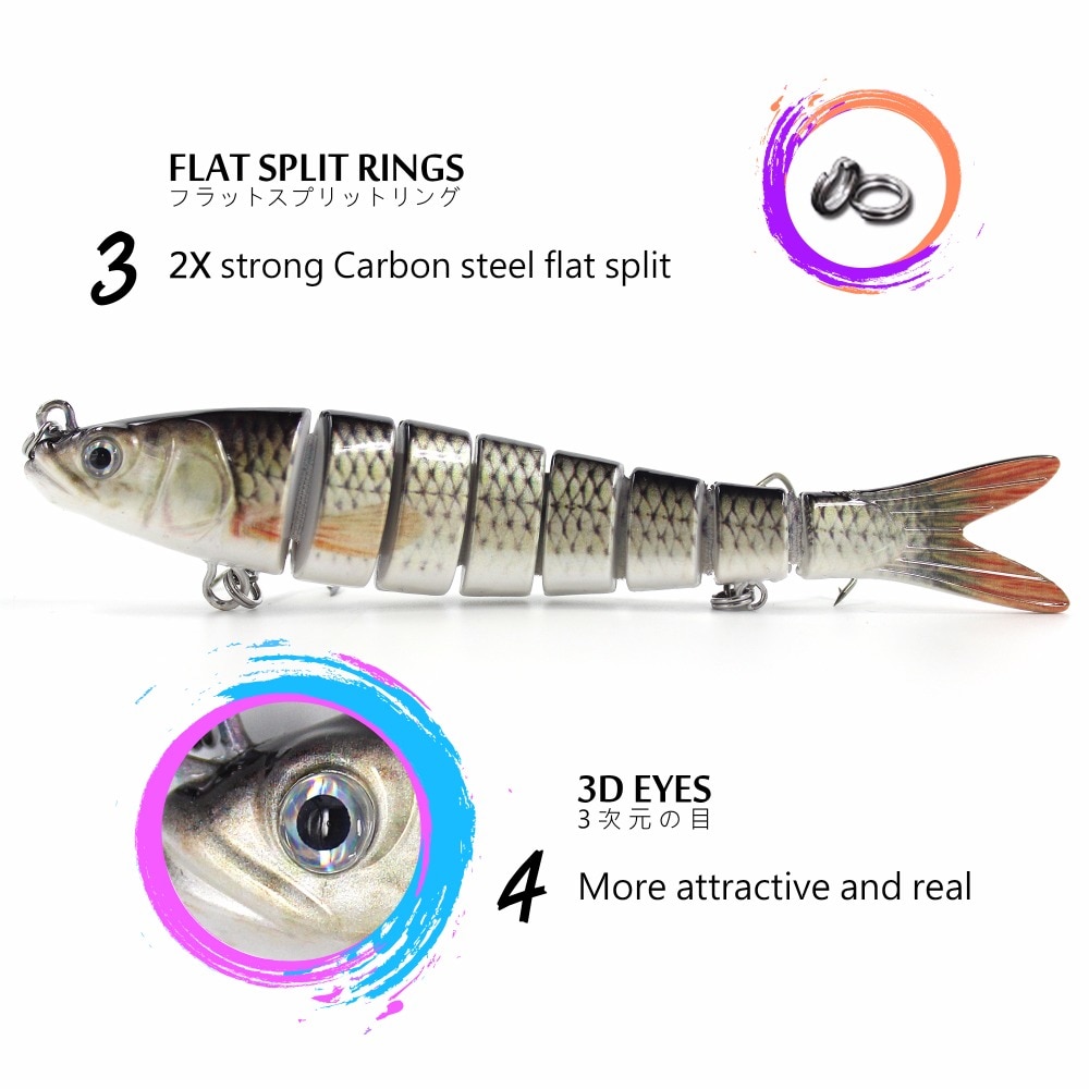 Fishing Bait Multi-Jointed Tackle