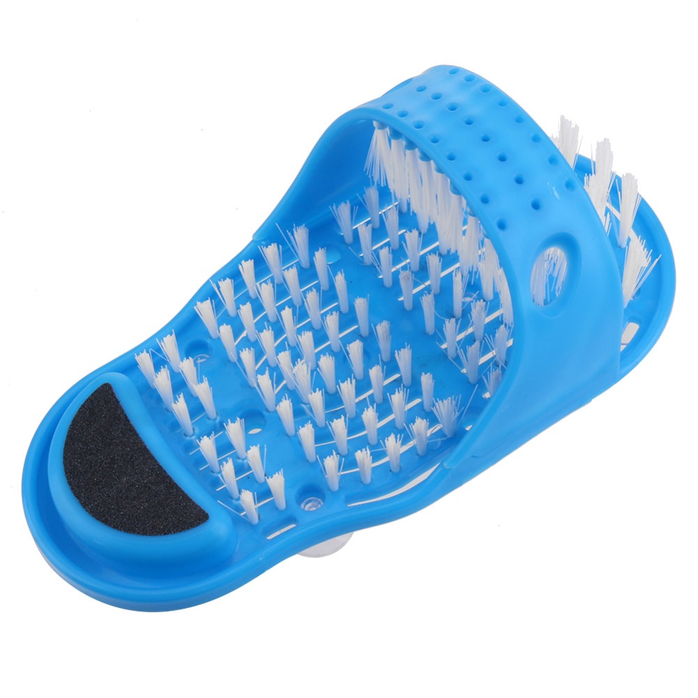 Bath Slippers Shower Foot Scrubber