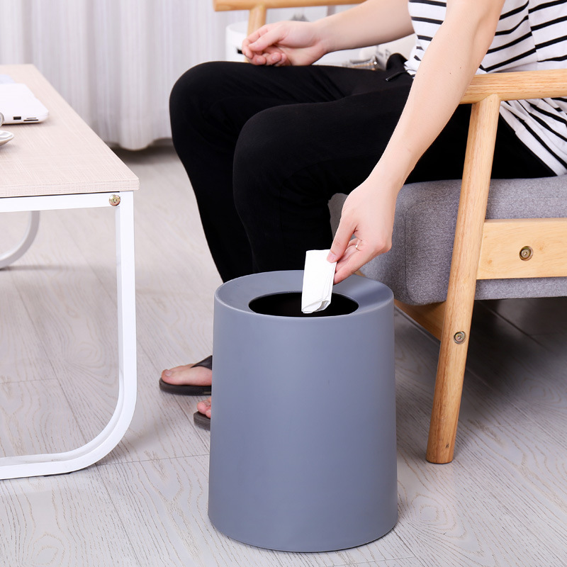 Recycling Waste Bin Plastic Trash Can