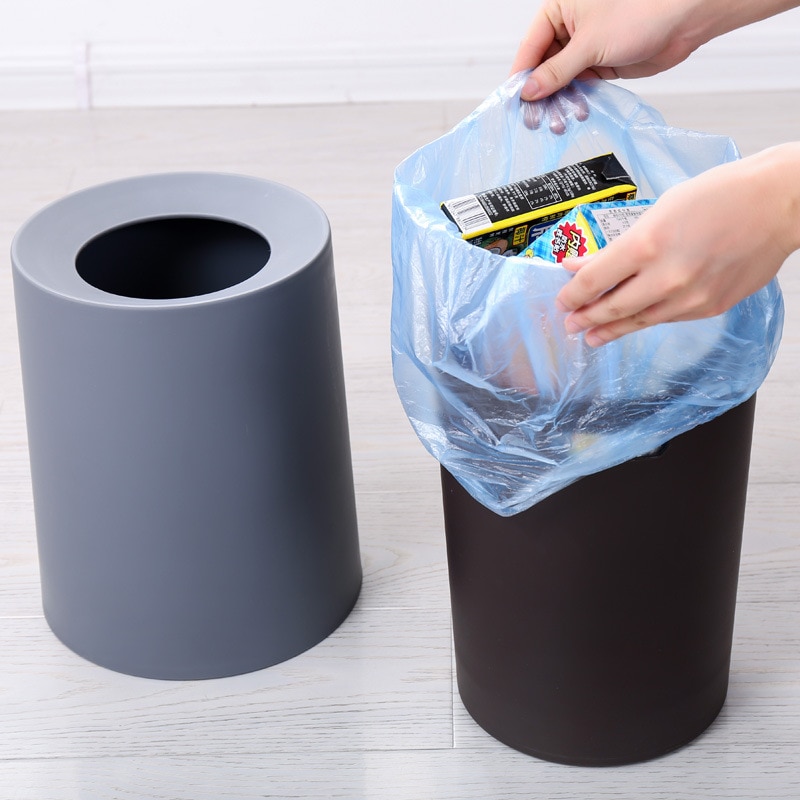 Recycling Waste Bin Plastic Trash Can