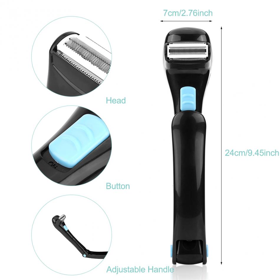 Back Shaver Cordless Electric Razor