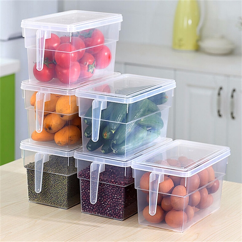 Transparent Kitchen Storage Containers