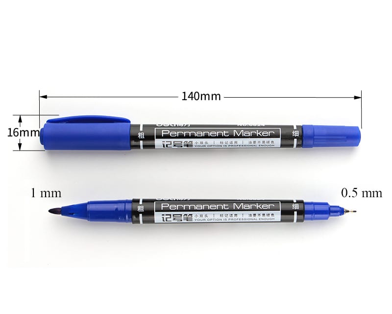 3pcs Permanent Marker Pen