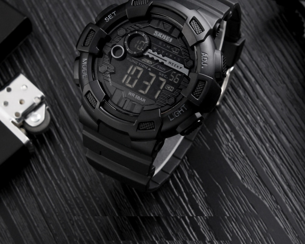 Silicone Sports Electronic Watch