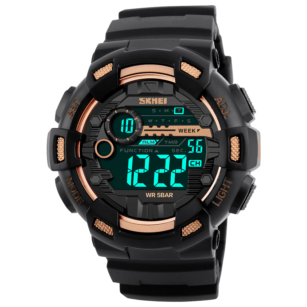 Silicone Sports Electronic Watch