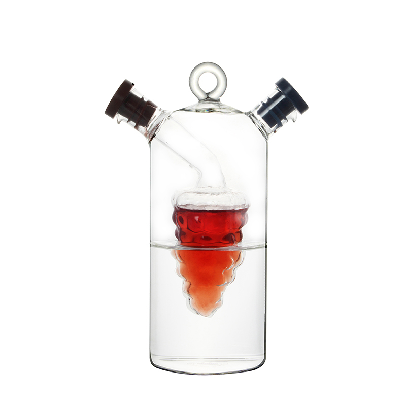 Oil Dispenser Dual Container Bottle