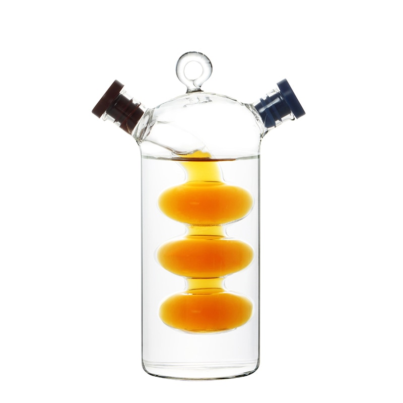 Oil Dispenser Dual Container Bottle