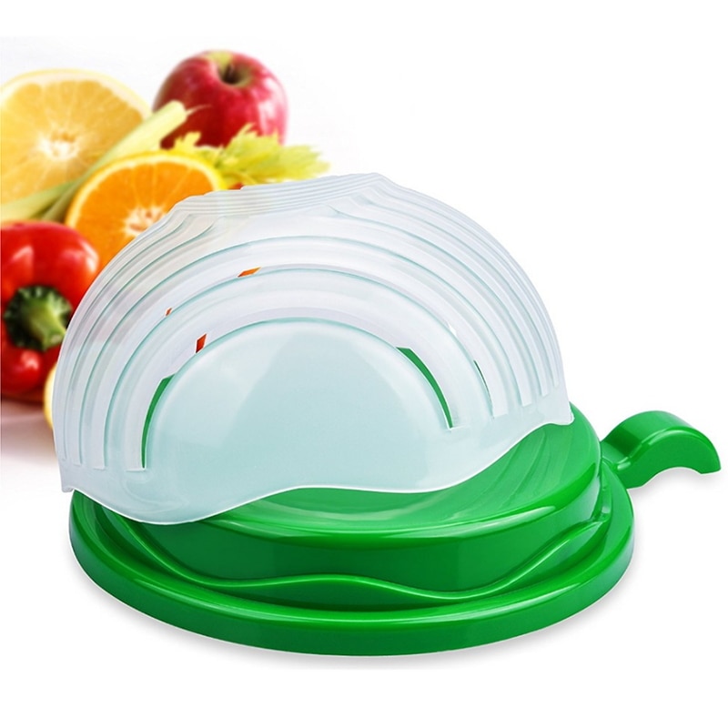 Salad Cutter Bowl Veggie Chopper