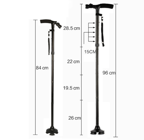 Walking Stick Folding LED Light