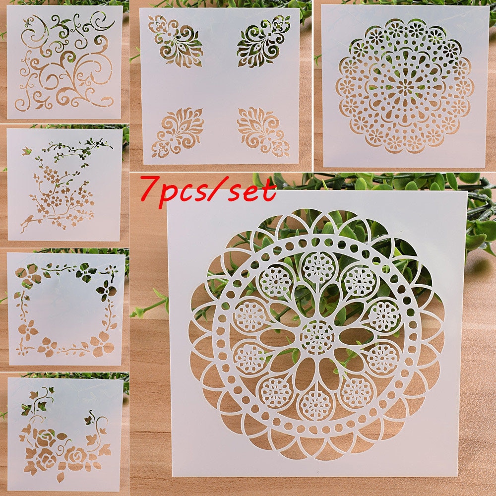 Stencil Art Crafting Wall Painting Tool