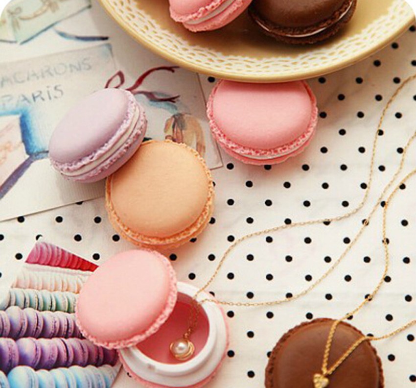 Portable Storage Cute Macarons Organizer