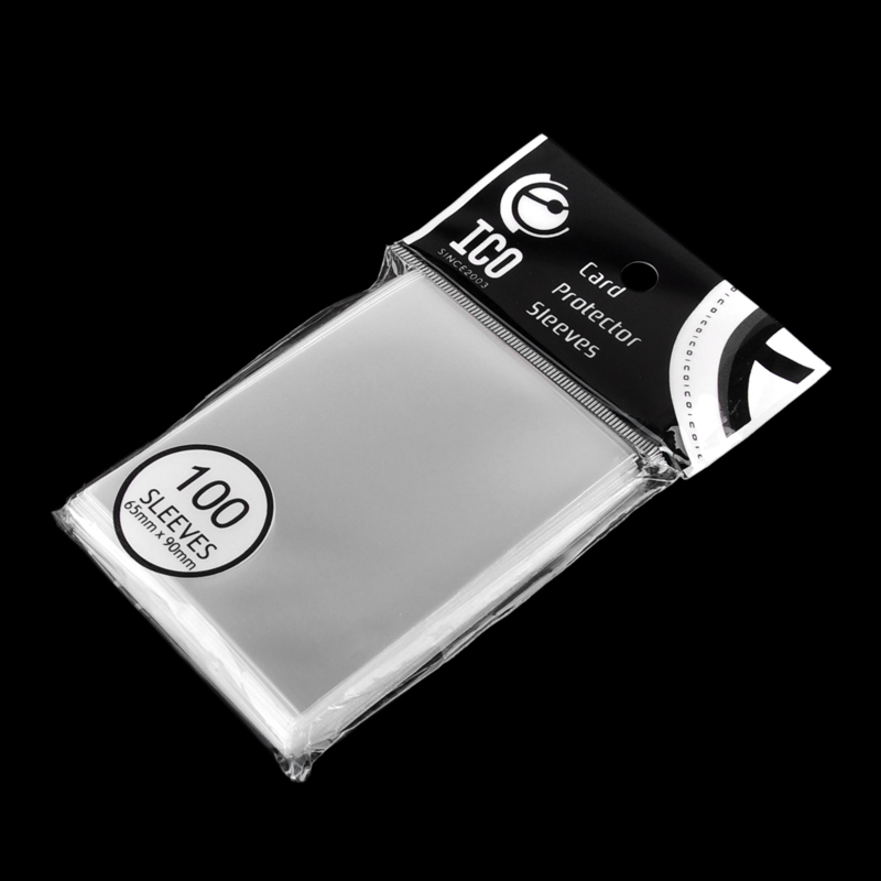 100 Pieces Transparent Card Sleeves