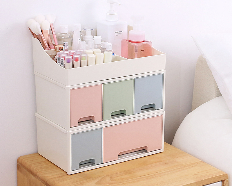 Stackable Cosmetic Organizer Jewelry Holder
