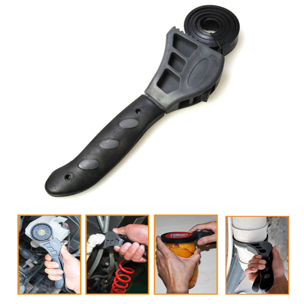 Rubber Strap Wrench Universal Opener