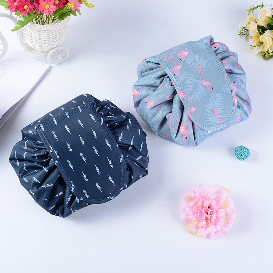 Travel Makeup Bag Drawstring Pouch