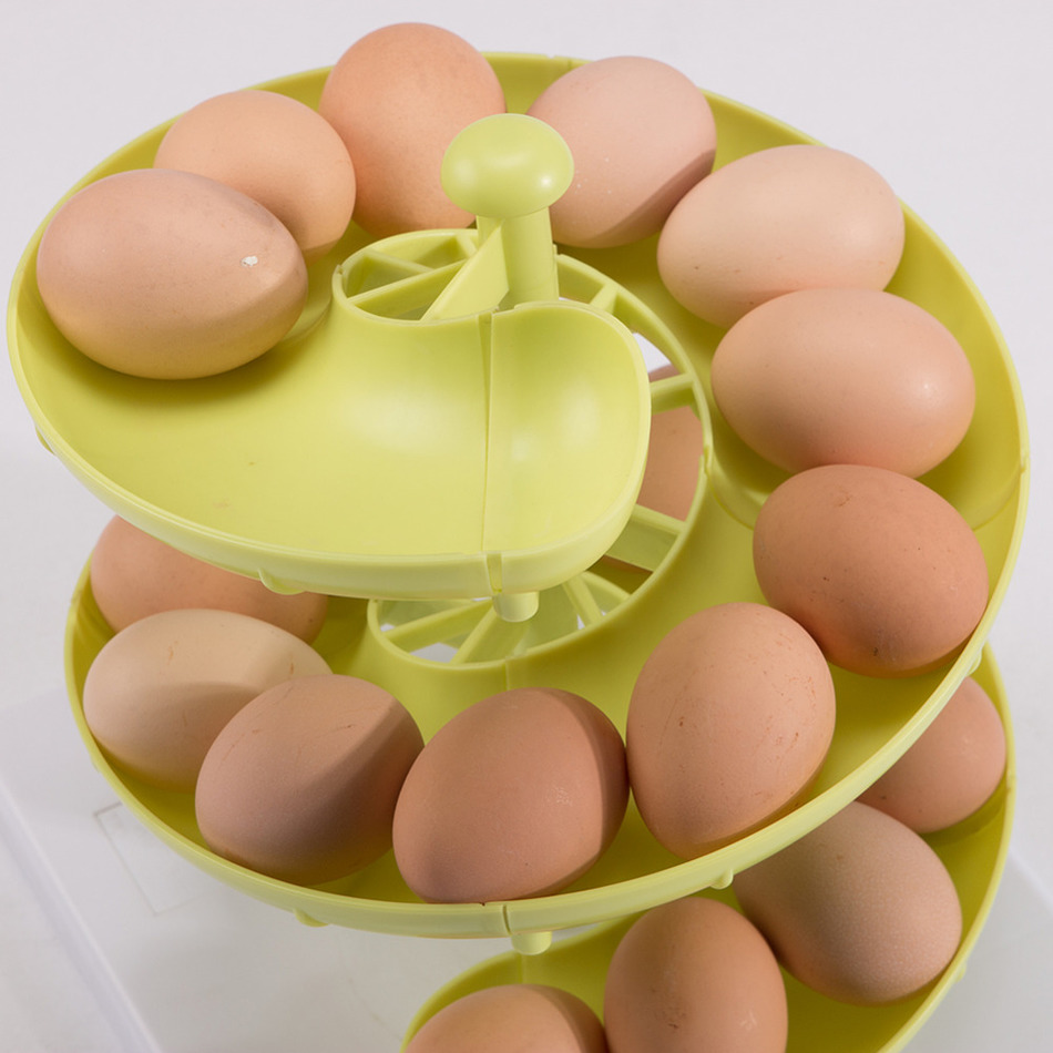 Spiral Egg Holder Kitchen Storage