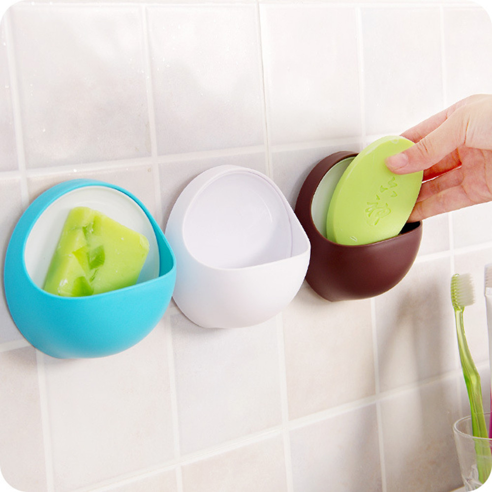 Plastic Shower Rack Suction Storage