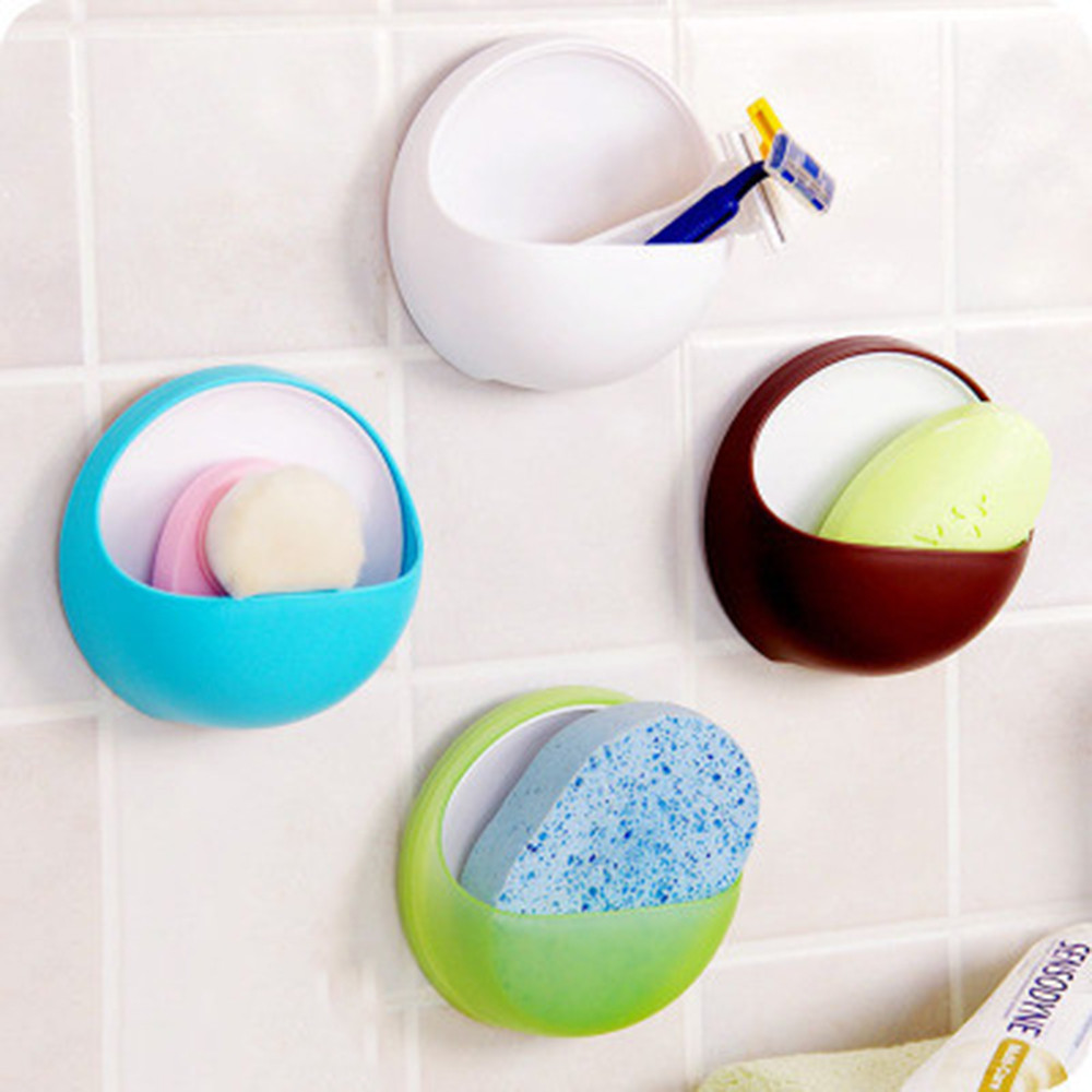 Plastic Shower Rack Suction Storage