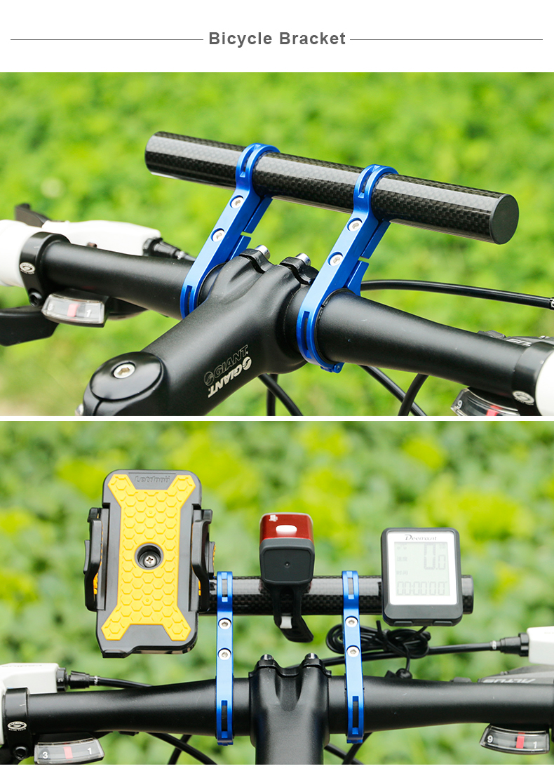 Bike Handlebars Mount Bracket Holder