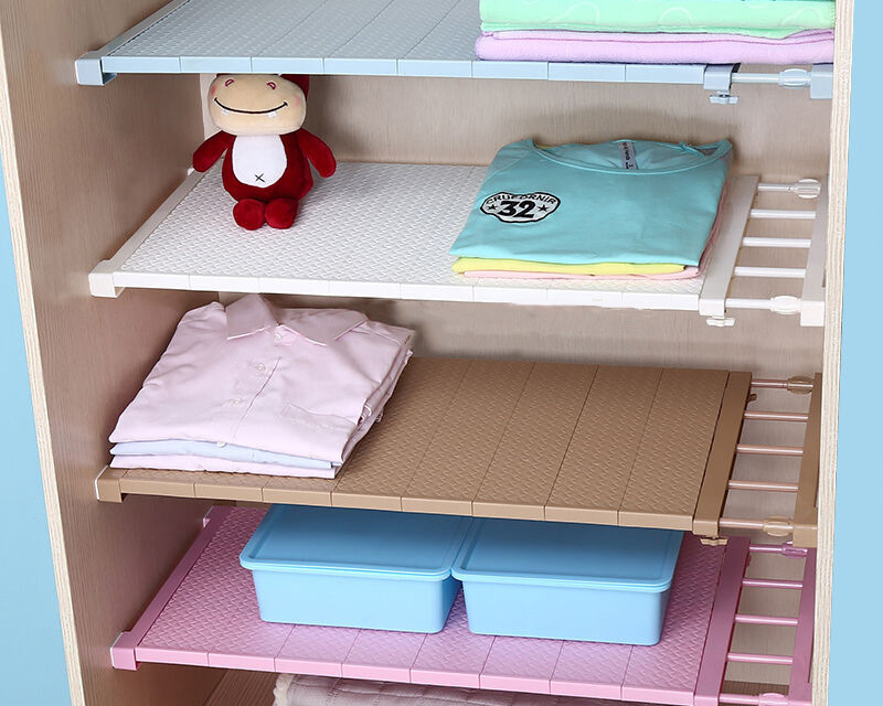 Adjustable Closet Racks Divider Shelf