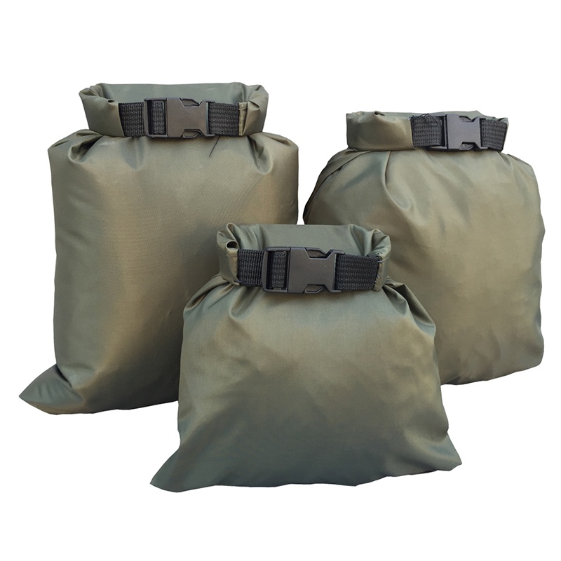 Dry Bag Waterproof Nylon Storage Pouch (Set of 3)