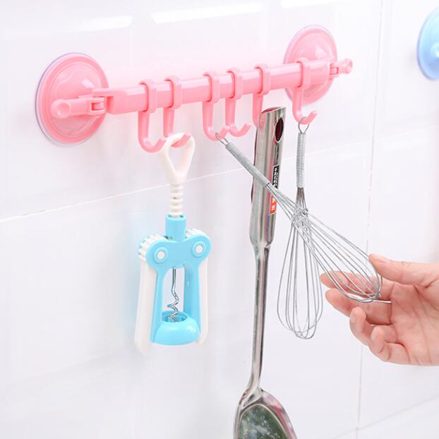 Plastic Wall Hook Rack Suction Grip