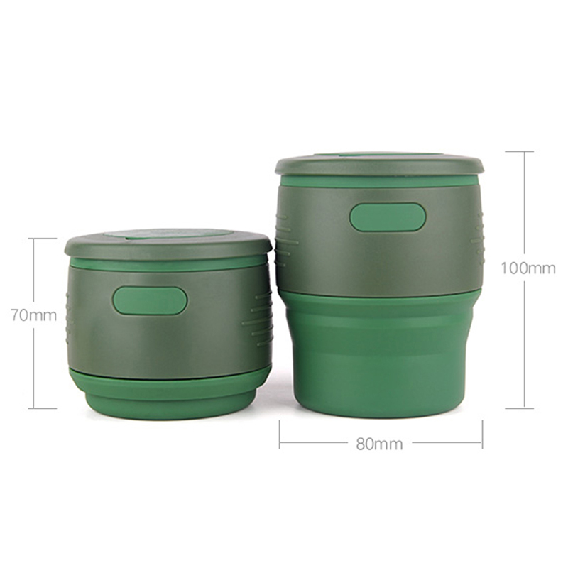 Silicone Collapsible Cup Folding Tumbler