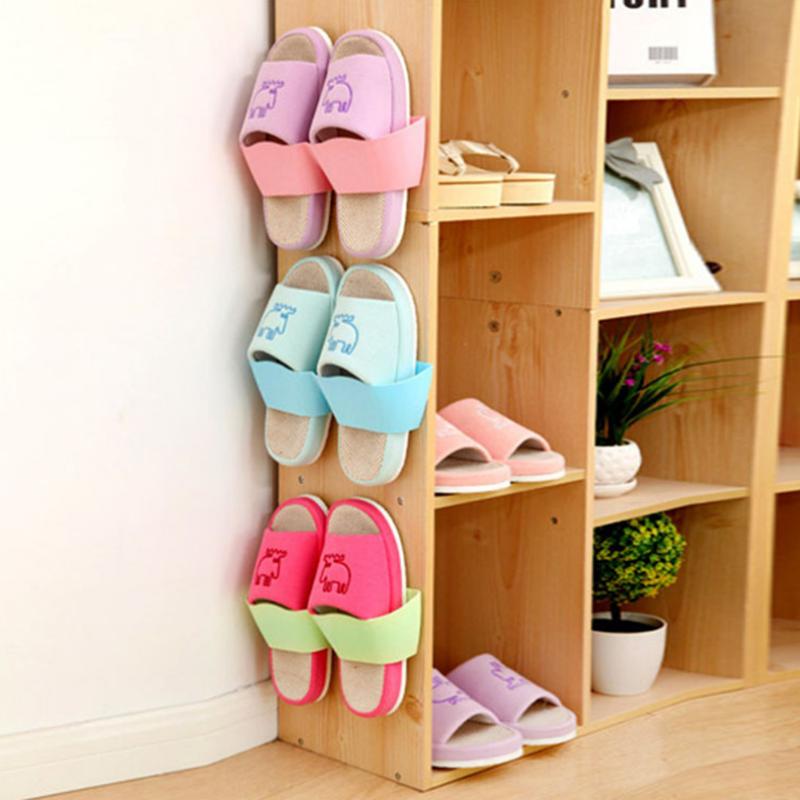 Self-Adhesive Wall Shoe Rack