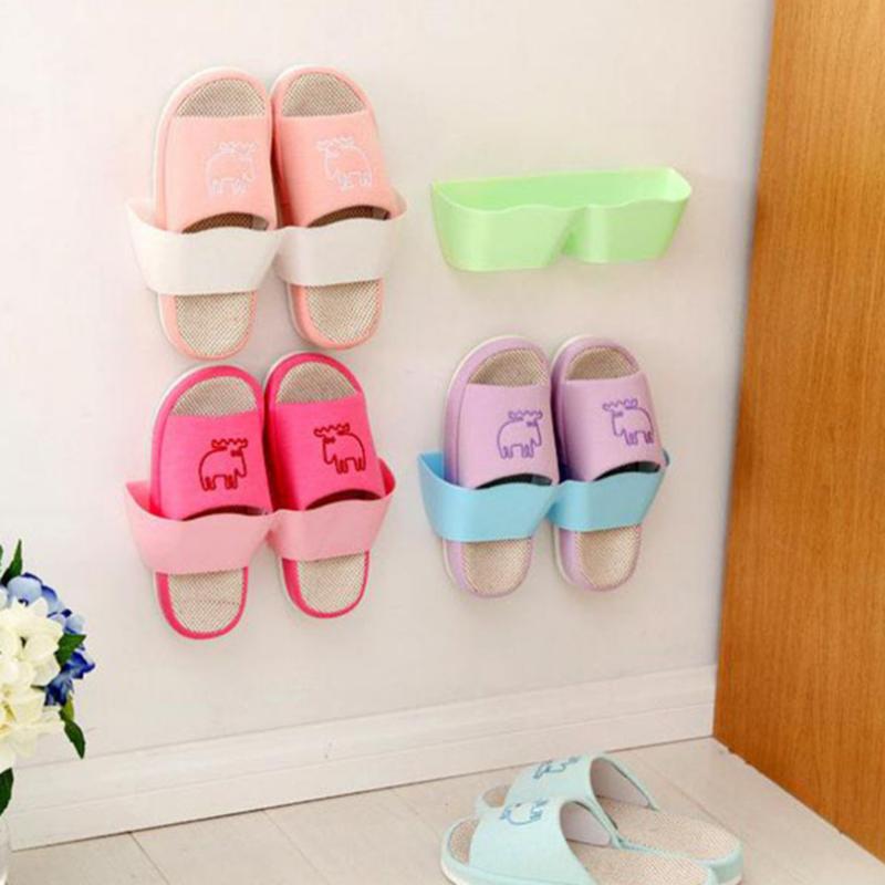 Self-Adhesive Wall Shoe Rack