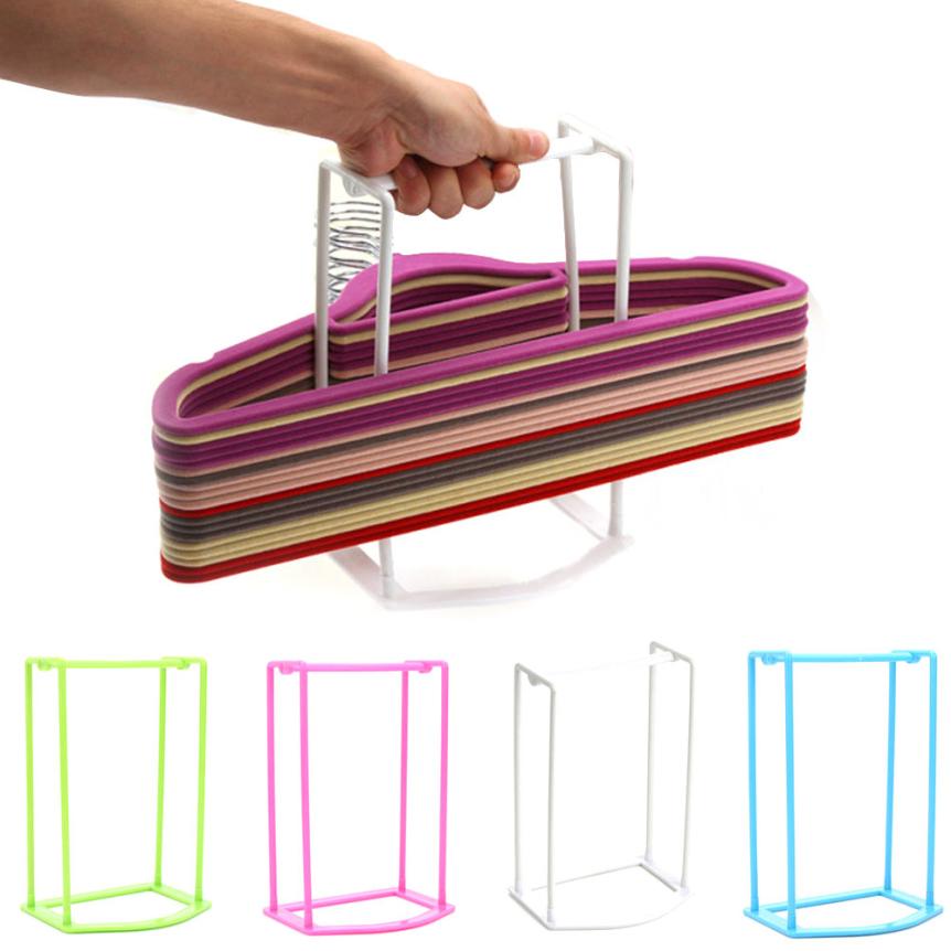 Clothes Hanger Organizer Rack