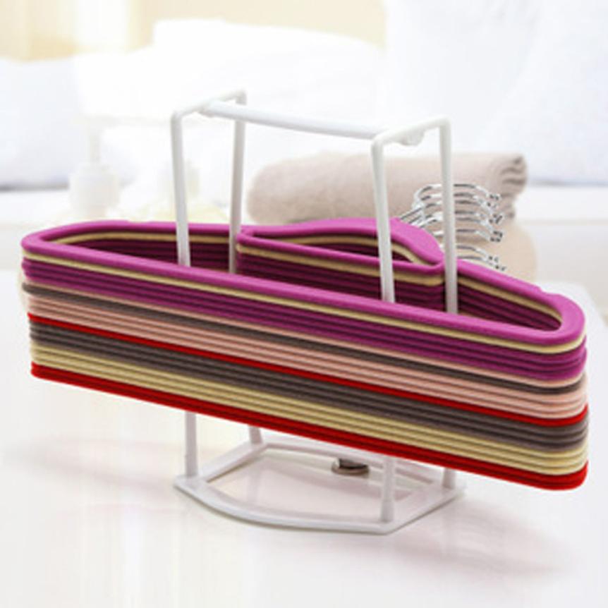 Clothes Hanger Organizer Rack