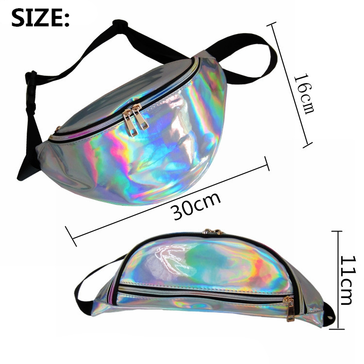 Holographic Laser Fanny Pack