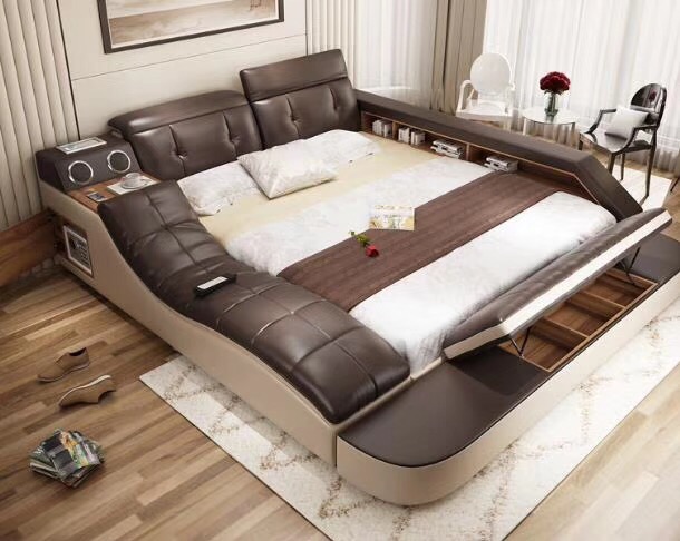 Genuine Leather Ultimate Bed