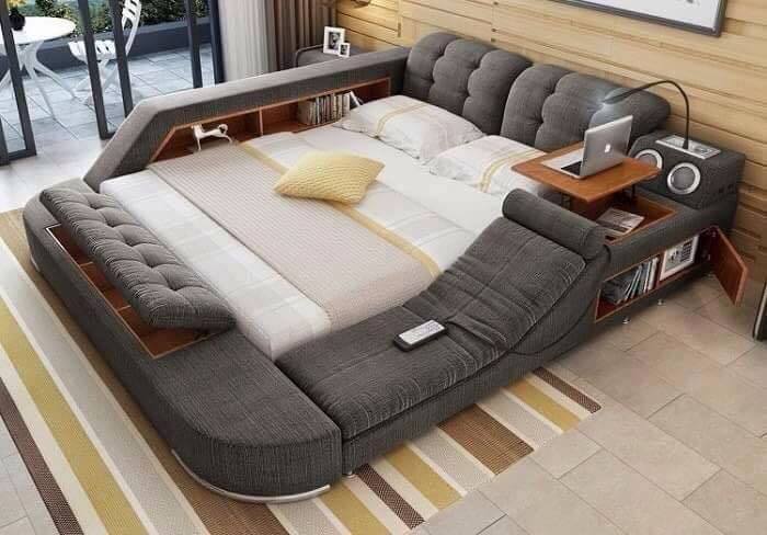 Genuine Leather Ultimate Bed