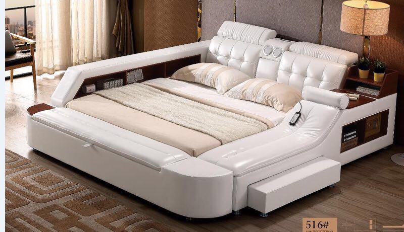 Genuine Leather Ultimate Bed