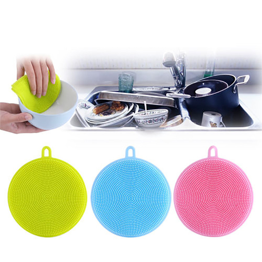 Eco-Friendly Silicone Dish Washing Sponge