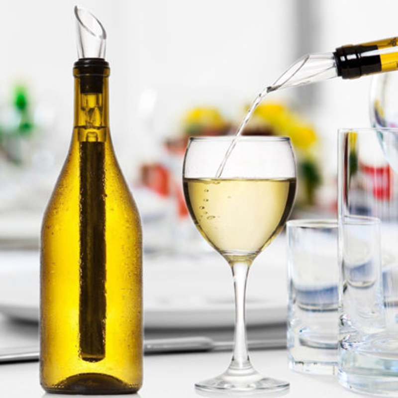 Stainless Steel Wine Chiller Stick With Pourer