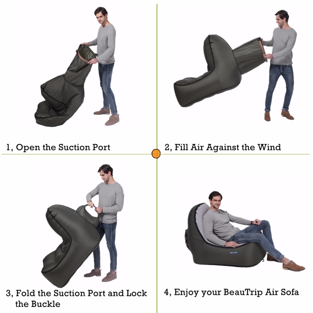 Inflatable Sofa Air Lounger Couch