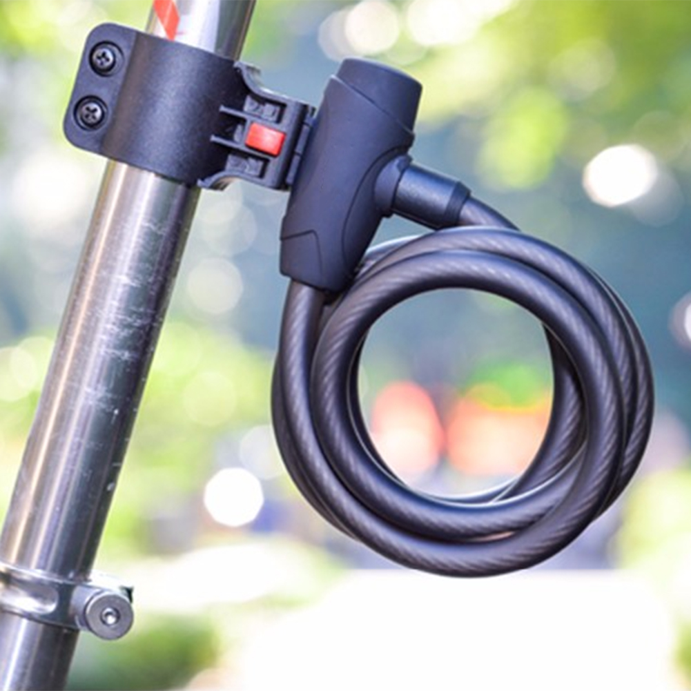 Bicycle Lock Cable Steel Wire Anti-Theft Bike Lock