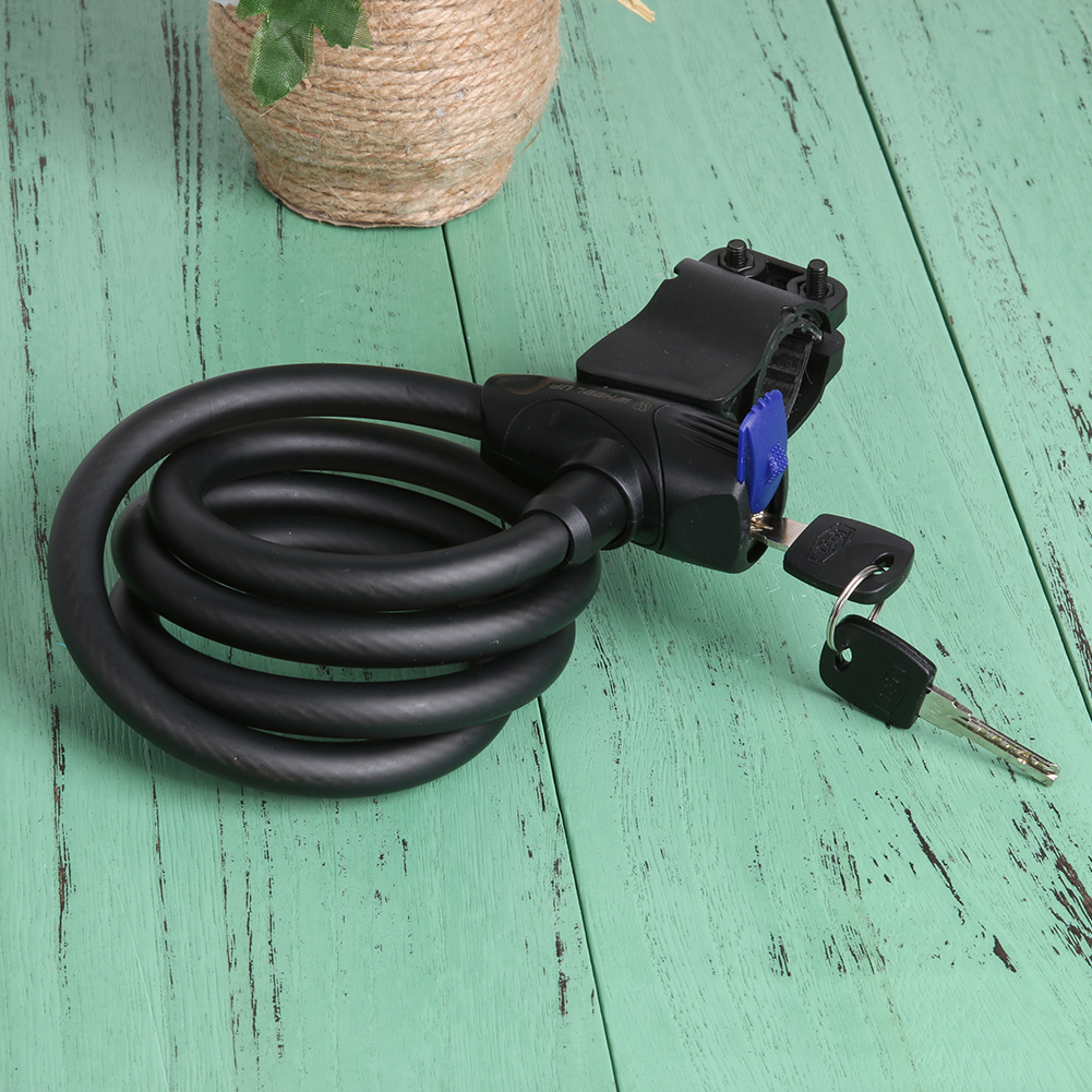 Bicycle Lock Cable Steel Wire Anti-Theft Bike Lock