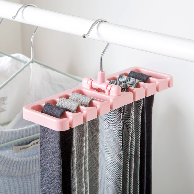 Belt Organizer and Closet Tie Hanger