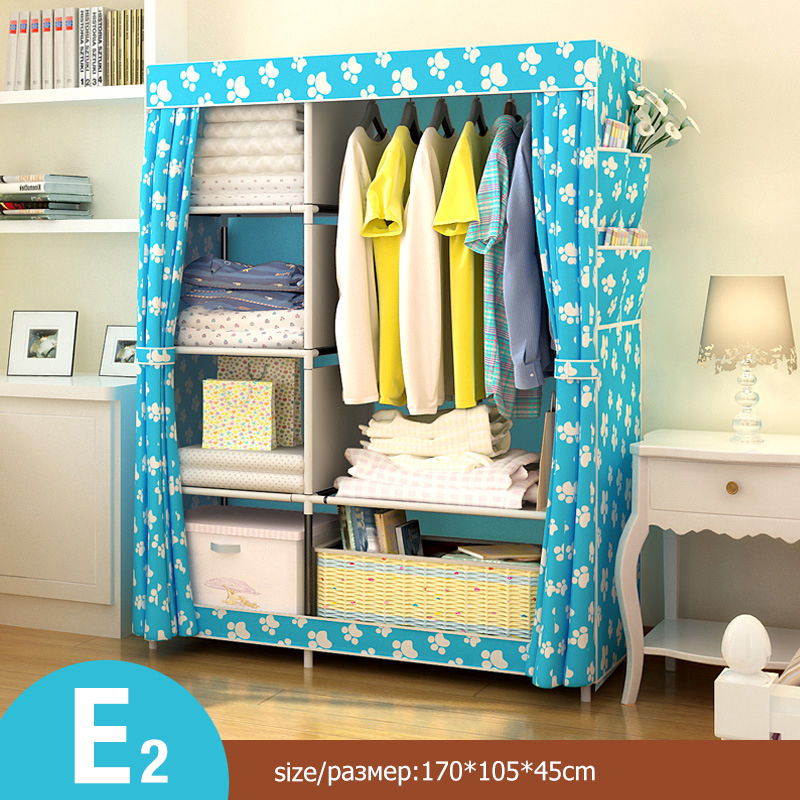 Non-Woven Folding Fabric Wardrobe Storage Organizer