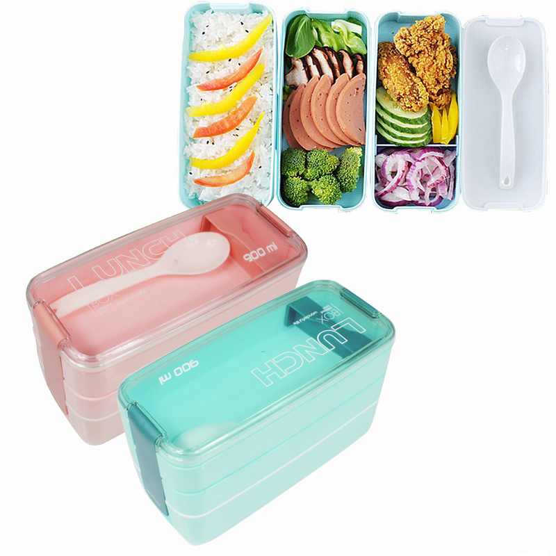 Cool Lunch Boxes 3-Layer Lunch Containers