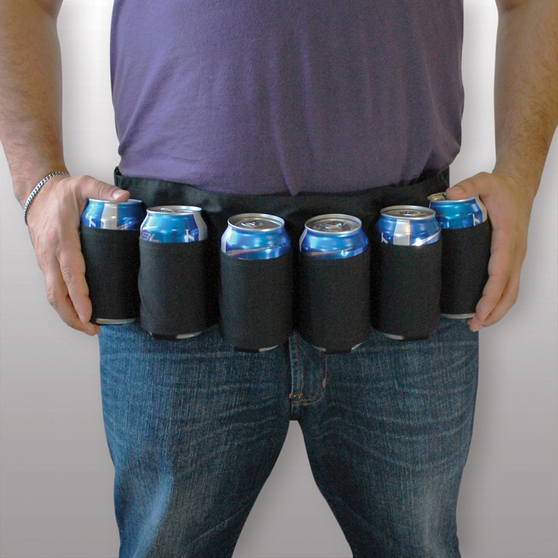 Beer Belt Camo Beer Holster 6 Can